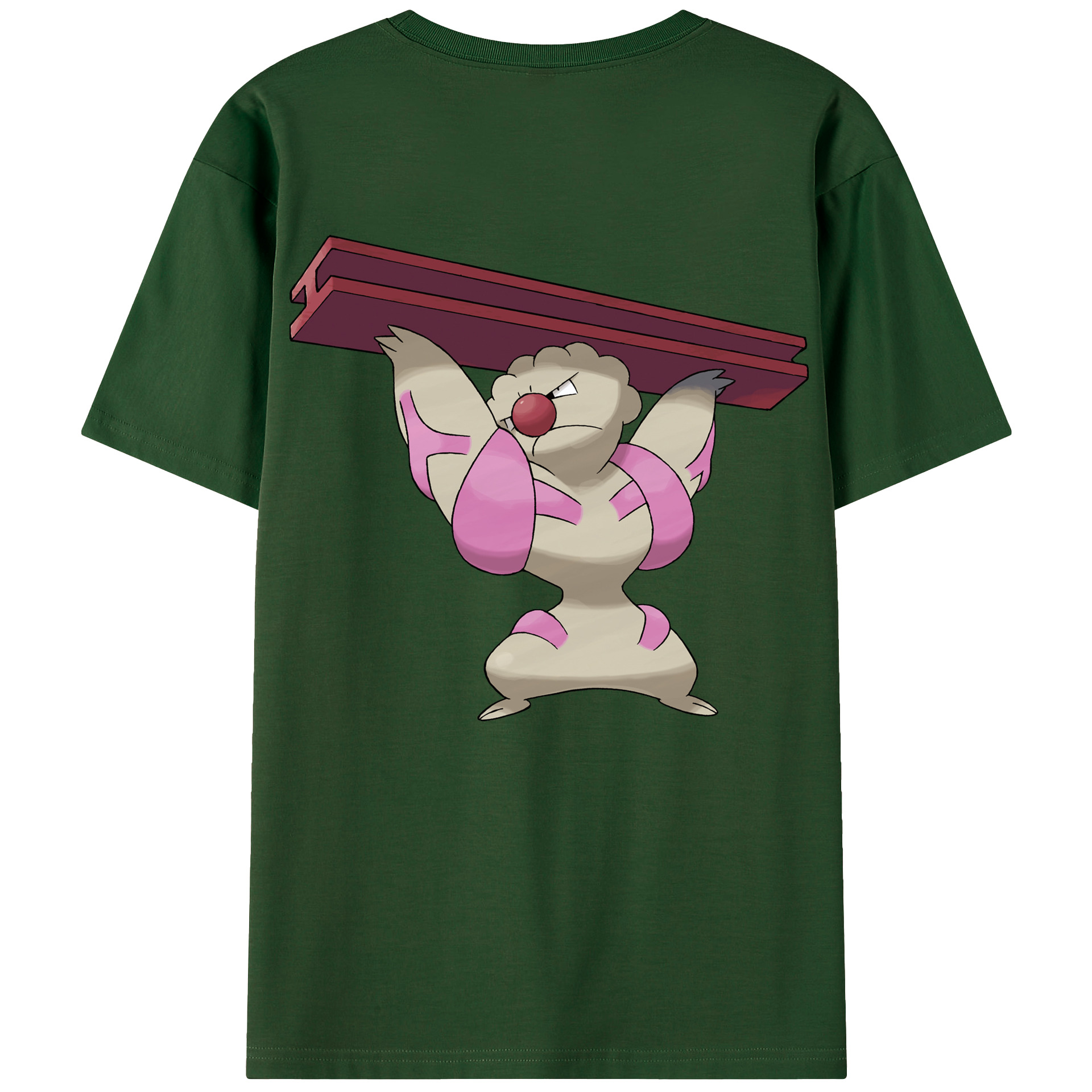 （画像用） ポケットモンスター Pokémon 綿100％半袖Tシャツ（背面プリント）